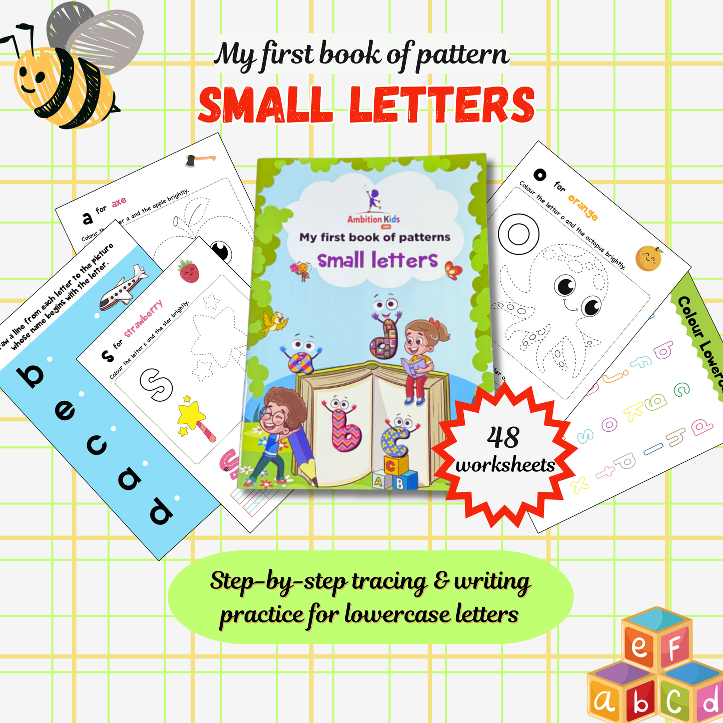 Pattern & Pencil Control Practice Worksheets for Kids Ages 2.5 – 6
