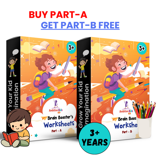 Age 3+ Brain Booster Worksheets