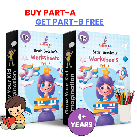 Age 4+ Brain Booster Worksheets