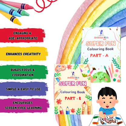 Ambition Kids Colouring Worksheets
