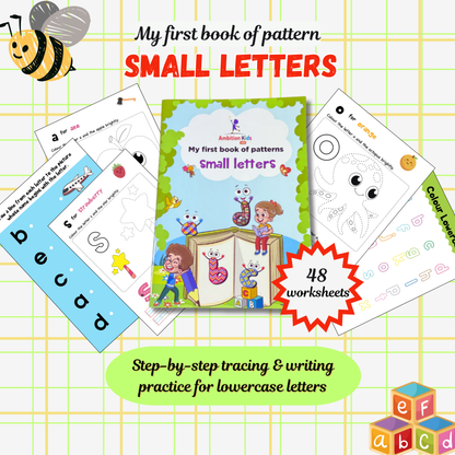 Pattern & Pencil Control Practice Worksheets for Kids Ages 2.5 – 6