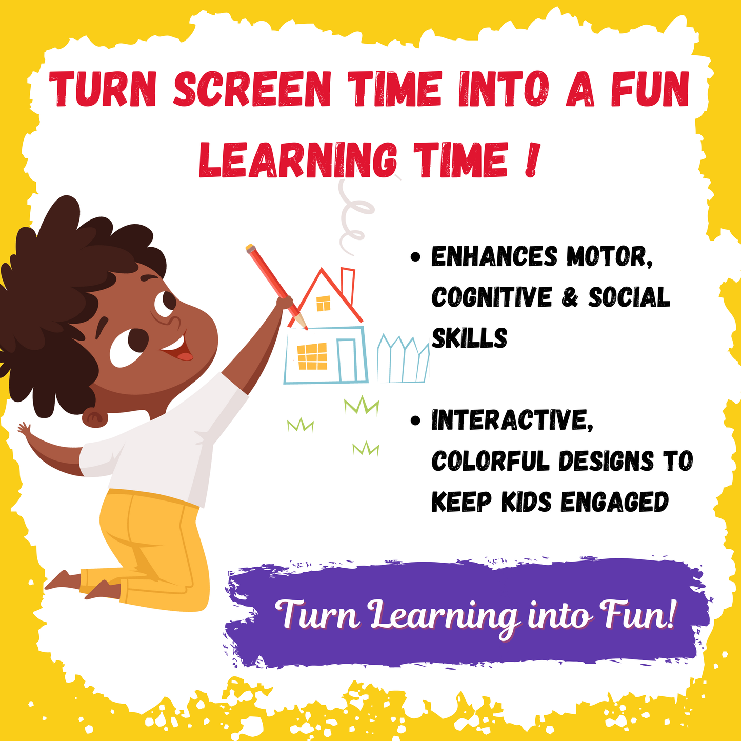 Ambition Kids Colouring Worksheets