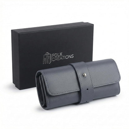 The Voyager | 4-Slots Travel Watch Roll
