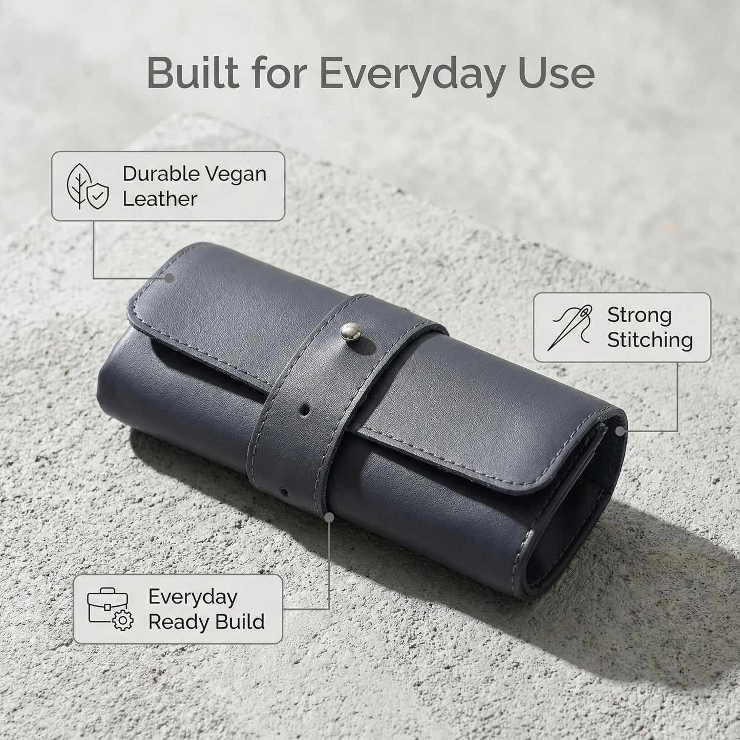 The Voyager | 4-Slots Travel Watch Roll
