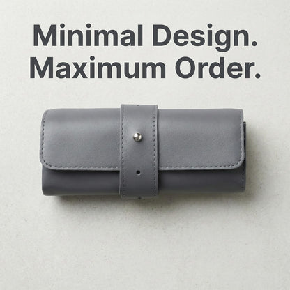 The Voyager | 4-Slots Travel Watch Roll