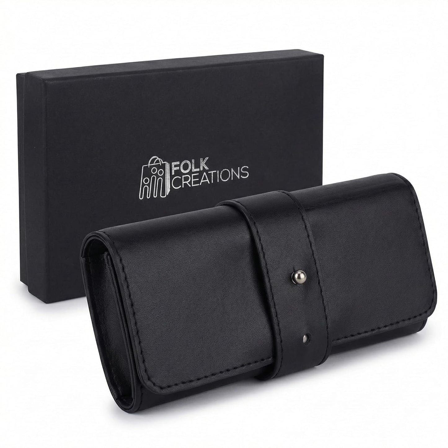 The Voyager | 4-Slots Travel Watch Roll