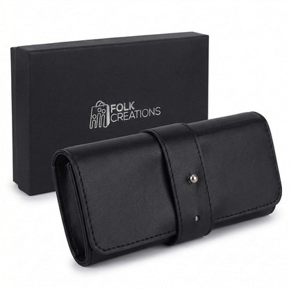 The Voyager | 4-Slots Travel Watch Roll