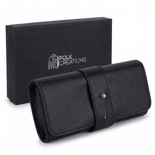 The Voyager | 4-Slots Travel Watch Roll