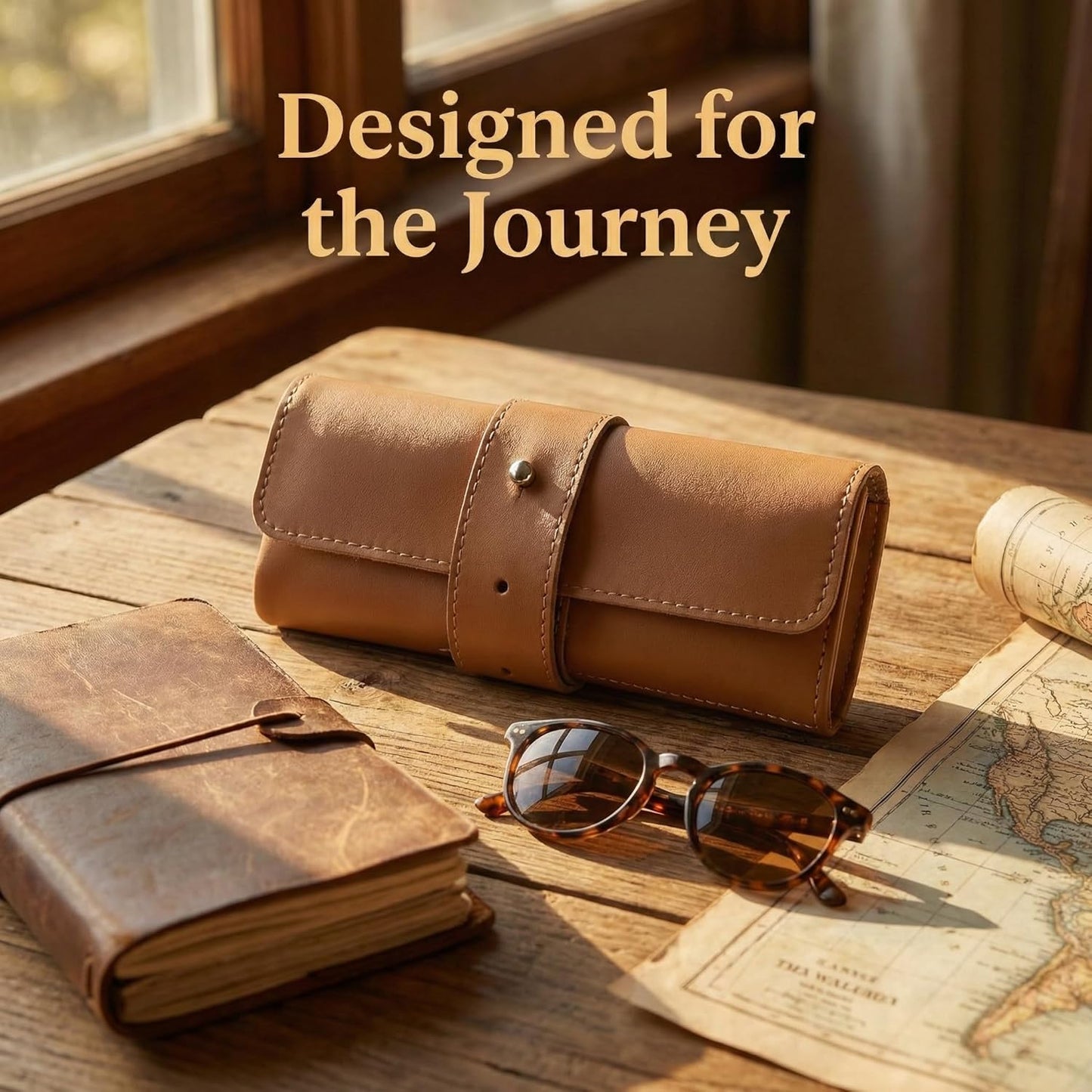 The Voyager | 4-Slots Travel Watch Roll