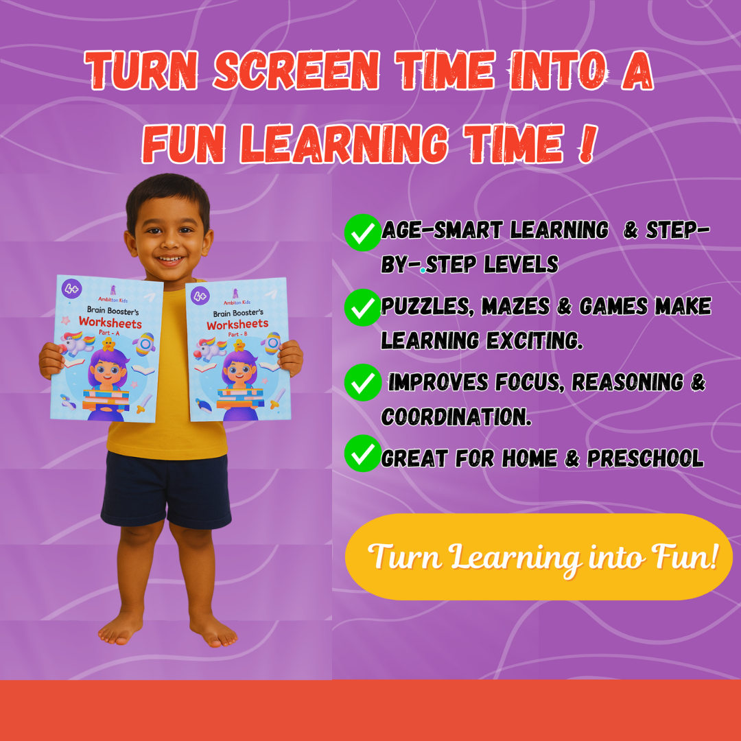 Kids Brain Booster Worksheets - Build a Sharper, Smarter Mind