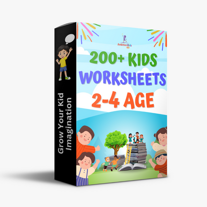 200+ Kids Worksheet Activities 4-6 Age