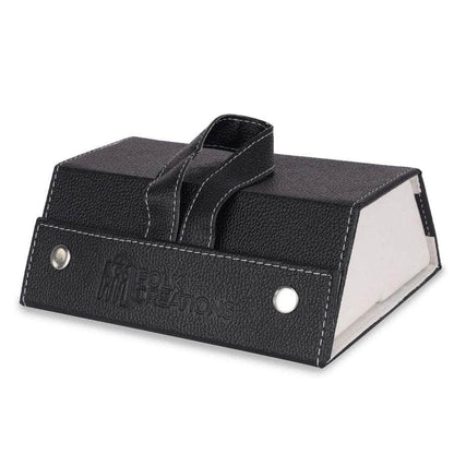 Folk Creations Sunglasses Organizer 3 Slots Luxury Sunglass Case with Mirror fold-sunglass-case-3-slots free shipping india-cash on delivery